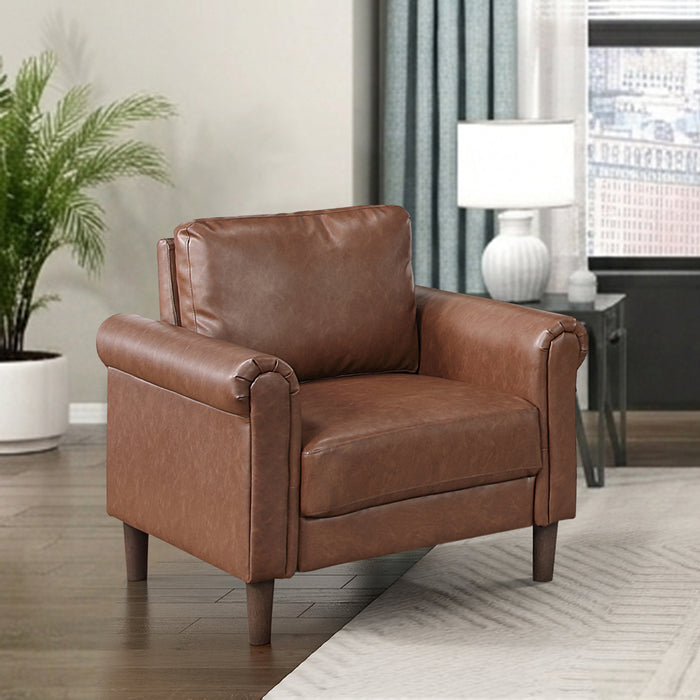 OakvillePark Marlinth Faux Leather Chair