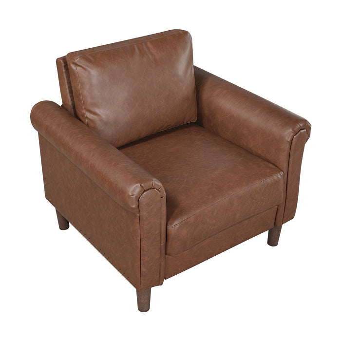 OakvillePark Marlinth Faux Leather Chair