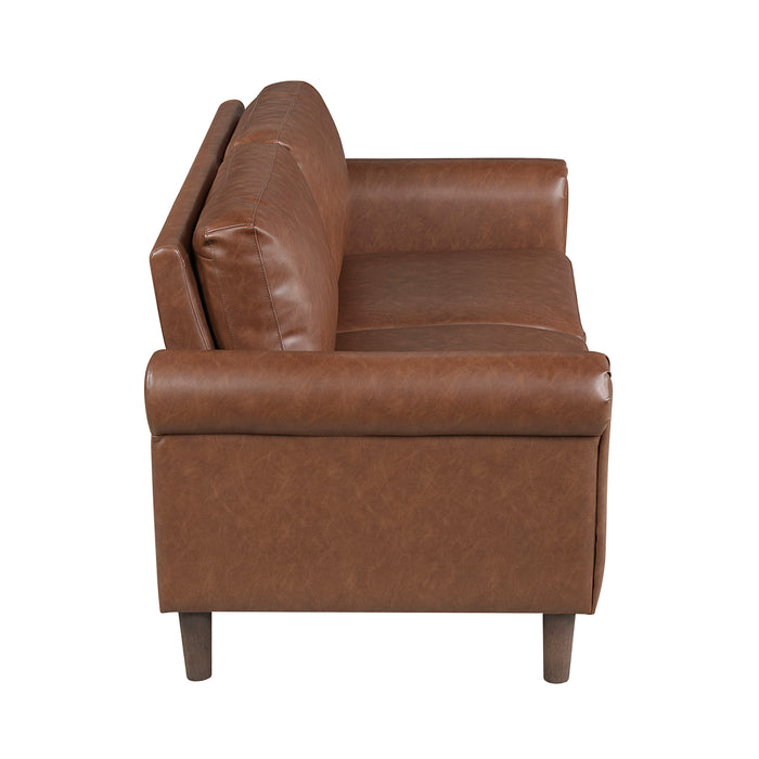 OakvillePark Marlinth Faux Leather Loveseat