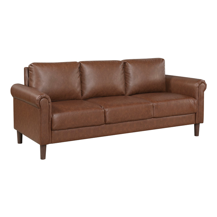 OakvillePark Marlinth Faux Leather Sofa