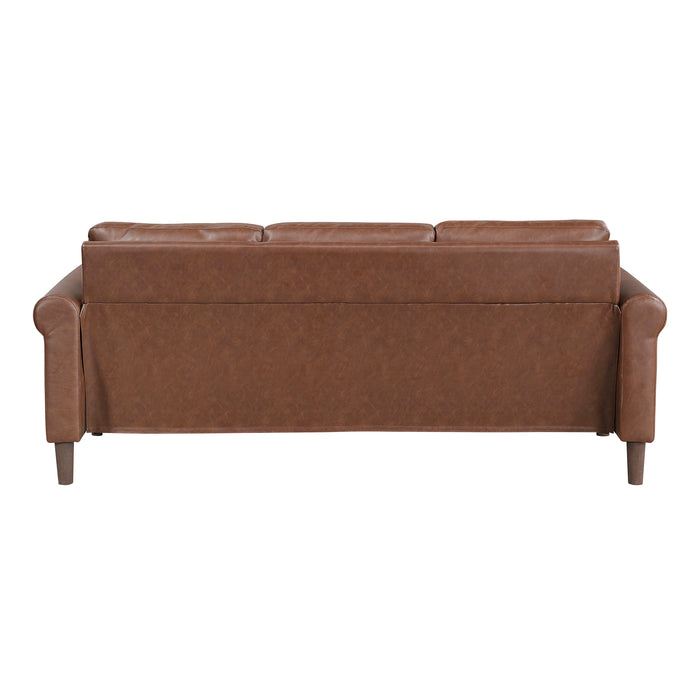 OakvillePark Marlinth Faux Leather Sofa