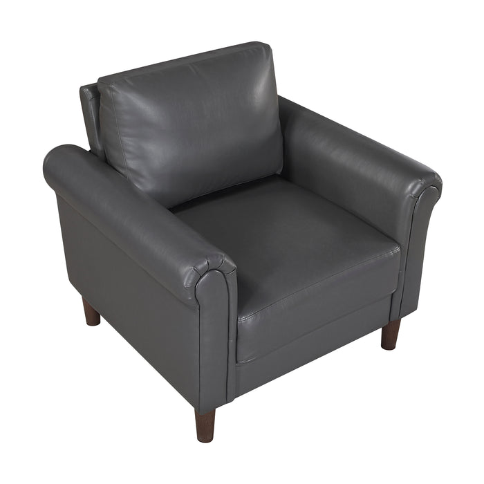 OakvillePark Marlinth Faux Leather Chair