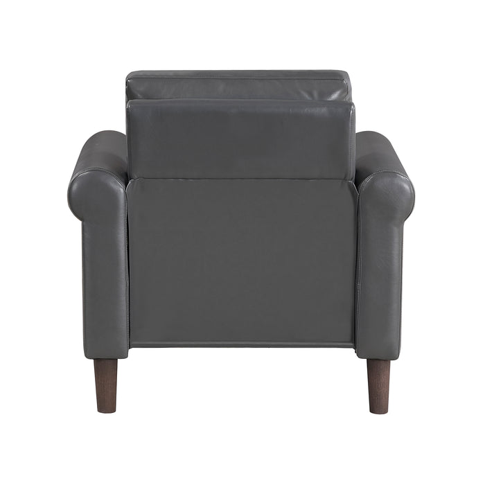 OakvillePark Marlinth Faux Leather Chair