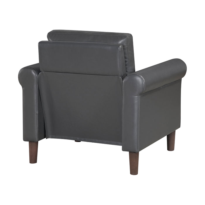 OakvillePark Marlinth Faux Leather Chair
