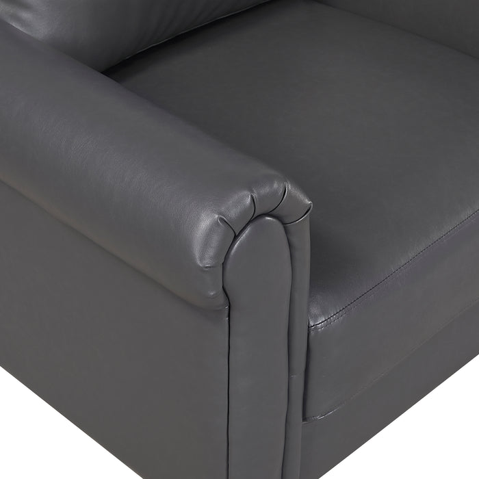 OakvillePark Marlinth Faux Leather Chair