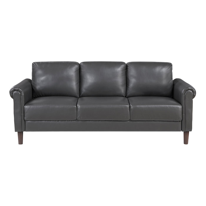 OakvillePark Marlinth Faux Leather Sofa