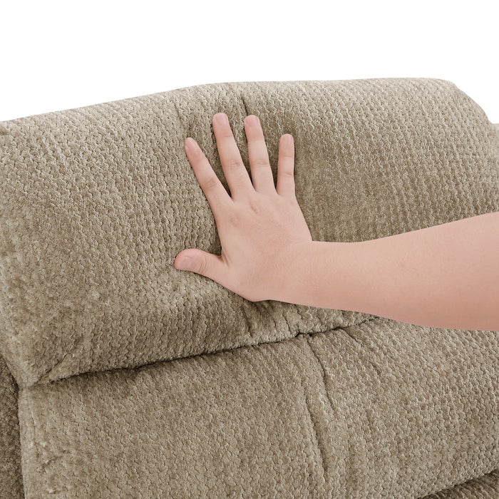 OakvillePark Windcroft Microfiber Swivel Glider Recliner