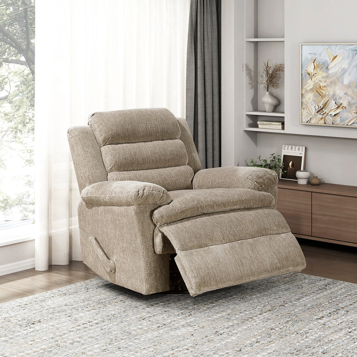 OakvillePark Windcroft Microfiber Swivel Glider Recliner