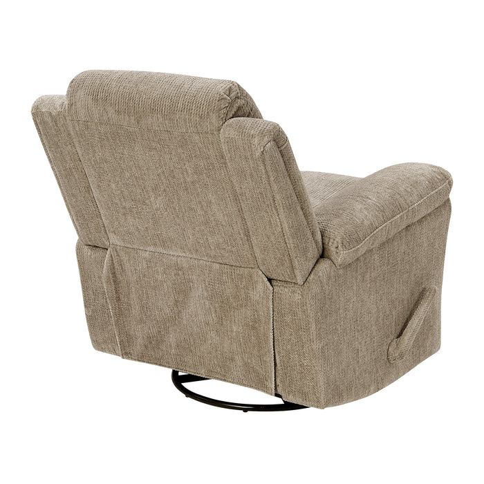 OakvillePark Windcroft Microfiber Swivel Glider Recliner