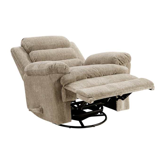 OakvillePark Windcroft Microfiber Swivel Glider Recliner