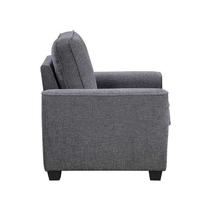 OakvillePark Harpshire Chenille Fabric Accent Chair