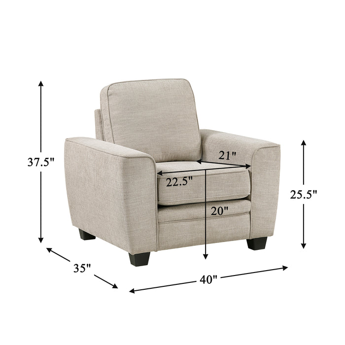 OakvillePark Harpshire Chenille Chair