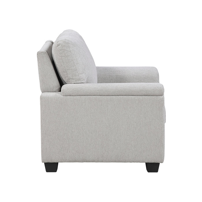 OakvillePark Sylvanora Chenille Fabric Accent Chair