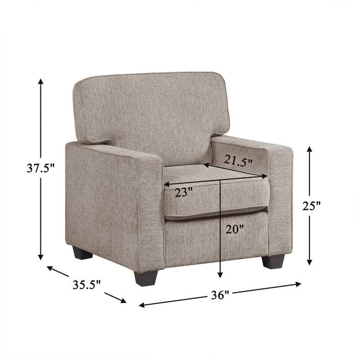 OakvillePark Alvera Chenille Chair
