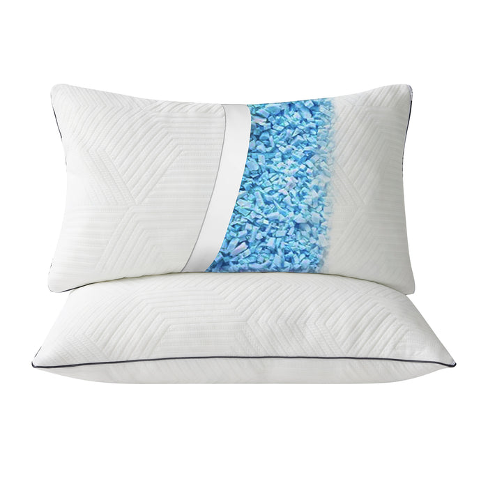 OakvillePark Urban Shredded Memory Foam Pillow (Set of 2)