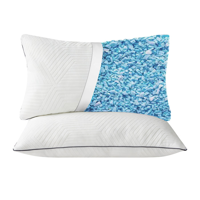 OakvillePark Urban Shredded Memory Foam Pillow (Set of 2)