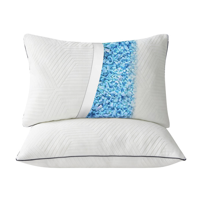 OakvillePark Urban Shredded Memory Foam Pillow (Set of 2)