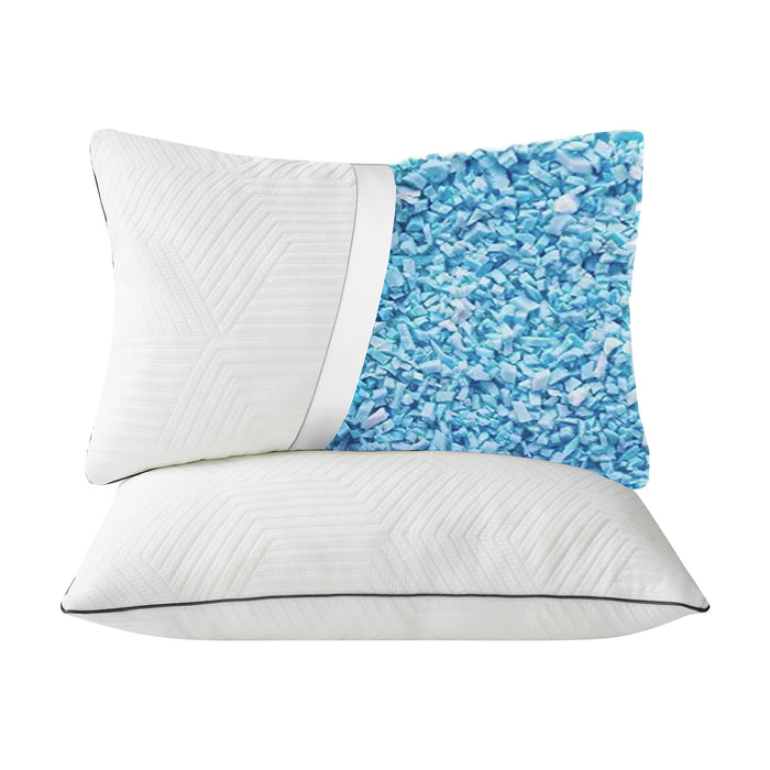 OakvillePark Urban Shredded Memory Foam Pillow (Set of 2)