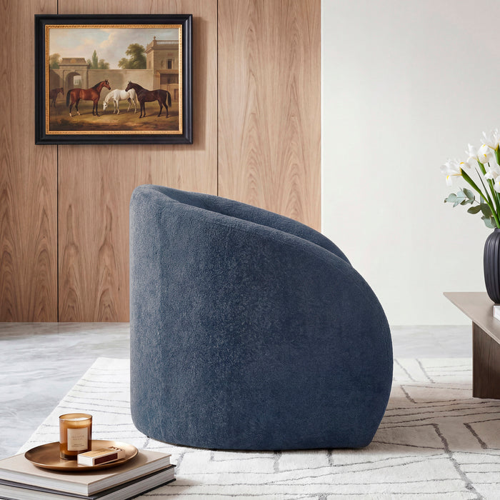 OakvillePark Lomi Textured Microfiber Swivel Chair
