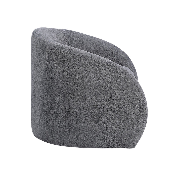 OakvillePark Lomi Textured Microfiber Swivel Chair