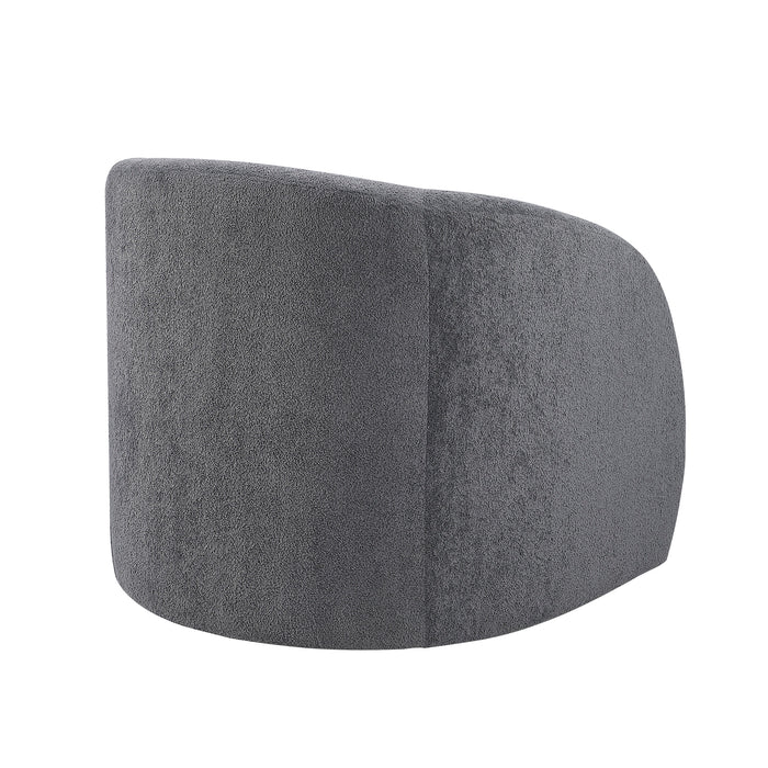 OakvillePark Lomi Textured Microfiber Swivel Chair