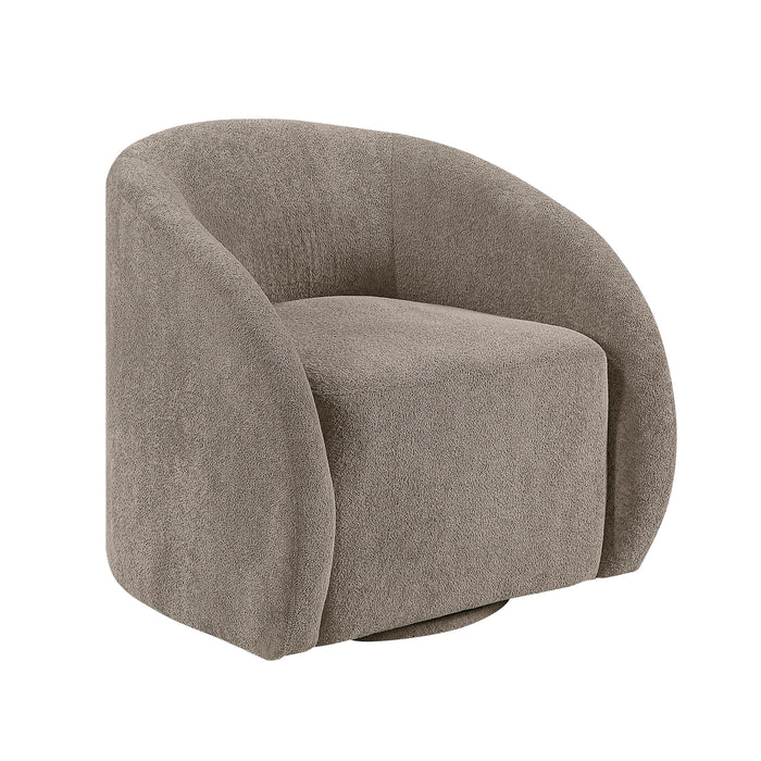 OakvillePark Lomi Textured Microfiber Swivel Chair