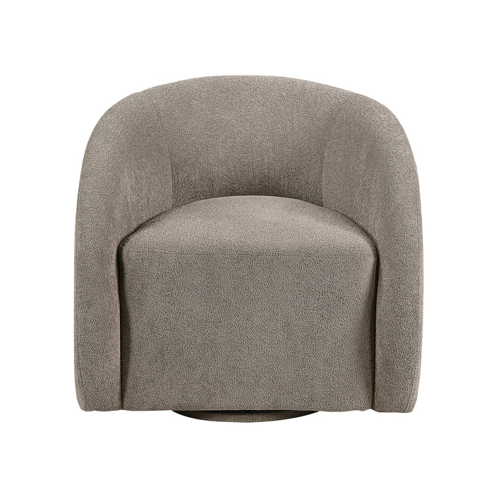 OakvillePark Lomi Textured Microfiber Swivel Chair