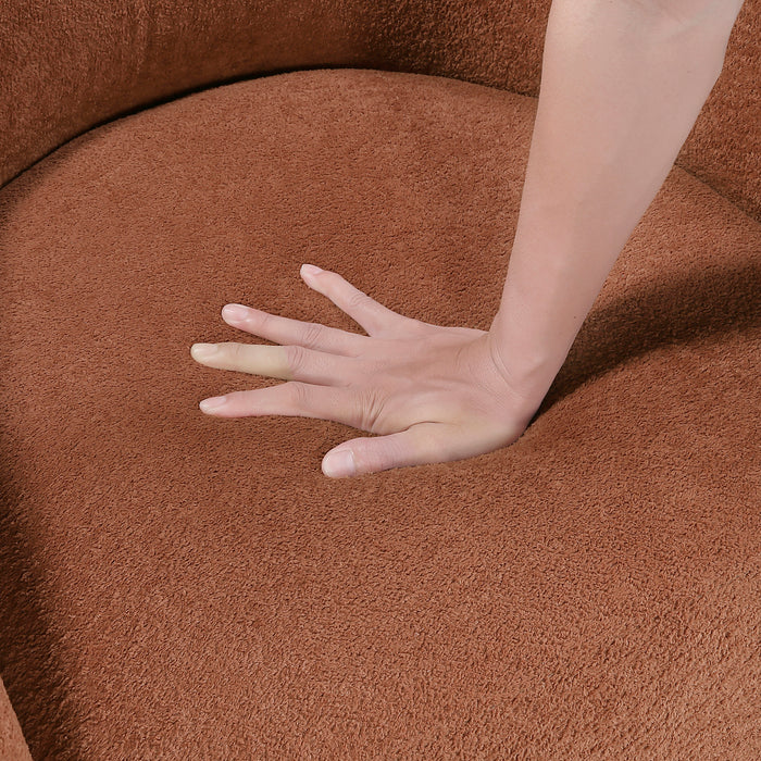OakvillePark Lomi Textured Microfiber Swivel Chair