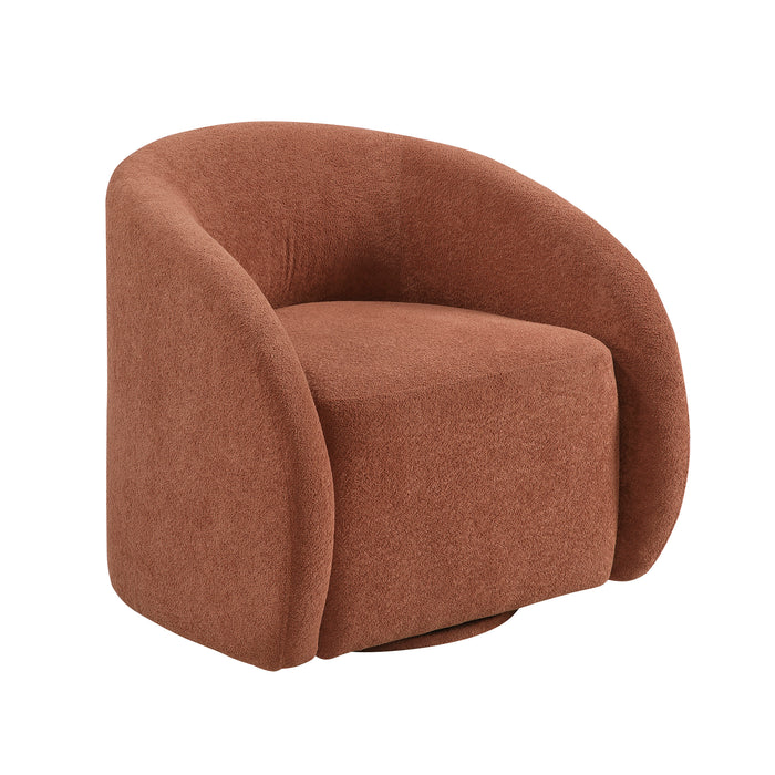 OakvillePark Lomi Textured Microfiber Swivel Chair