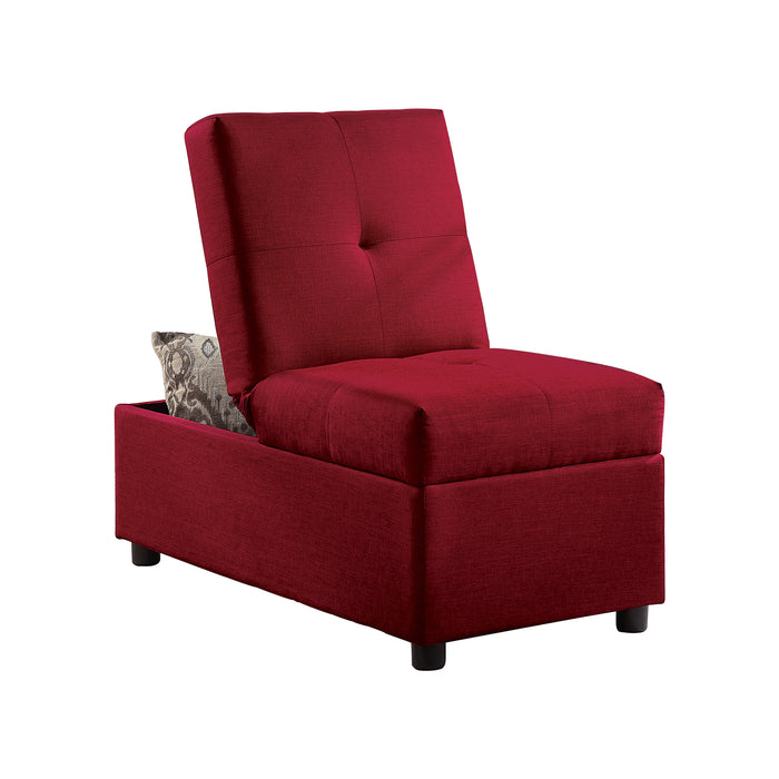 OakvillePark Turpin Convertible Storage Ottoman Chair