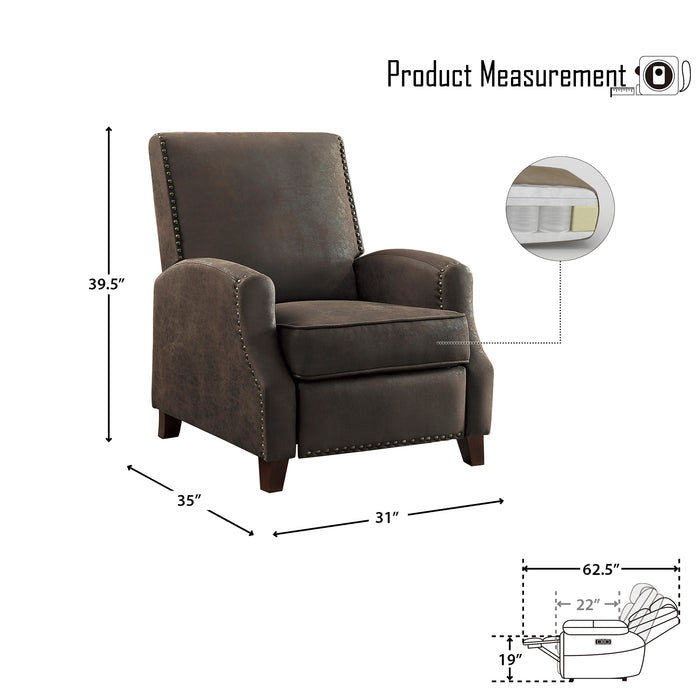 OakvillePark Perry Push Back Reclining Chair